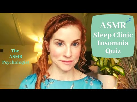 ASMR Sleep Clinic: Insomnia Quiz (Soft Spoken)