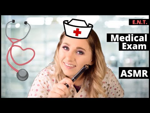 ENT Medical Exam ASMR || Ear, Nose, Throat Doctor Gives You a Check Up