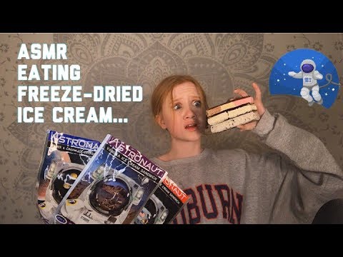ASMR ~ Eating FREEZE DRIED Ice Cream...