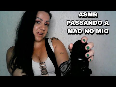 asmr- passando a mao no mic #asmr #sonsdeboca #arrepios #rumo4k #asmr_brasil