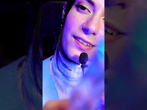 ASMR TOCANDO TU CARA para dormir #shorts