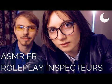ASMR Binaural FR - Inspecteurs (detectives) 👮 - english subtitles available