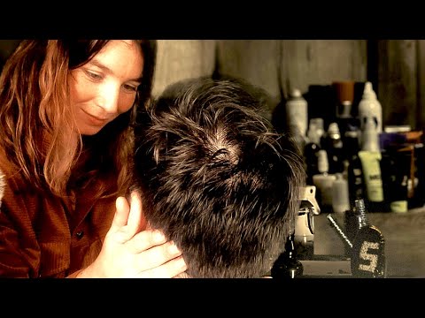 ASMR Barbershop / Friseur RP (Reale Person) + Bart Massage