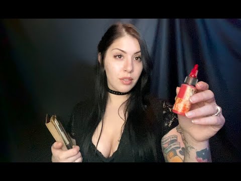 ASMR giving you a tattoo