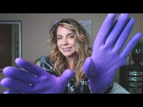 ASMR | Rubber Glove Sounds | Hand Rubbing Sounds |  Very Relaxing Sounds