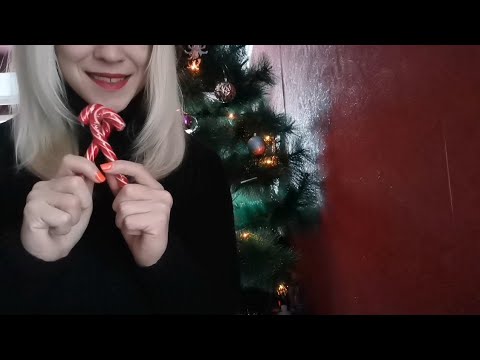 Merry Christmas and Happy New Year! Asmr suck and lick lollipop for your relaxation!💋❤️