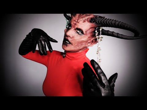 ASMR Devil Dresses You For A Party In Hell | Demon Girl | Fabric Rubbing | Immortal Masks | Silicone