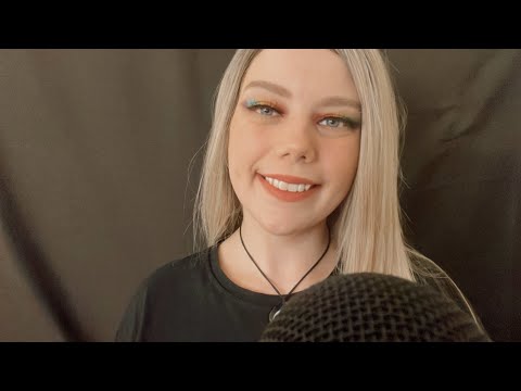 ASMR | Face Tapping (Lens Tapping) + Mouth Sounds