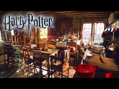 The Burrow ⋄ Weasley's House [ASMR] ⚡Harry Potter Ambience ⚡Multiple Rooms