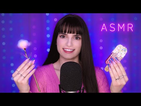 ASMR Tingly Tapping & Scratching on Random Items 🩷 Whispering + Long Nails for Sleep 4K