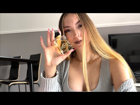 ASMR | MY SPICY PERFUME COLLECTION - glass tapping, mouth sounds🤍 (german/deutsch)
