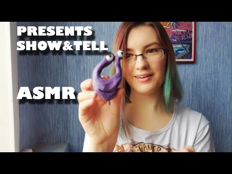 ASMR Christmas Presents Relaxing Show & Tell with pleasant triggers