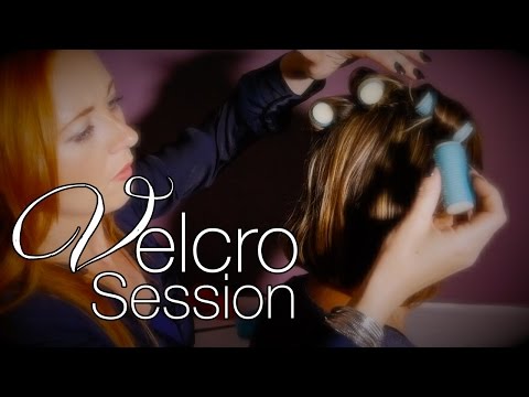 ASMR Hair Rollers Session | Brushing, Hair Play, Velcro Sounds, Trinaural