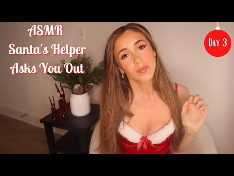 ASMR Santa's Helper Asks You Out | soft spoken + candy cane eating