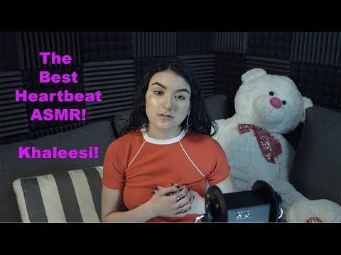 HEARTBEAT ASMR! - KHALEESI ASMR! Viewer Requested video! Soothing Audio For Stress Relief and Sleep