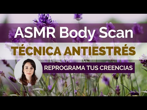 ASMR Body Scan 💆‍♀️ Meditación para dormir con técnica antiestrés y afirmaciones positivas