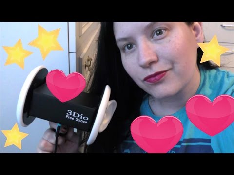 3Dio ASMR For those that like it FAST! Licking & Eating your Ears! sksksk, tapping etc! *Audio Only*