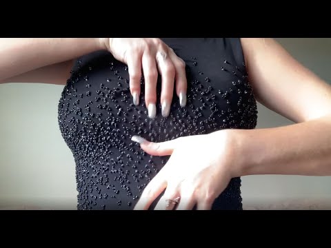 ASMR Fast & Aggressive Pure Fabric Scratching on Beaded Shirt