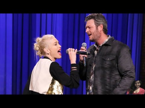 Lip Sync Battle with Gwen Stefani and Blake Shelton  Tonight Show Jimm Fallon (Review)