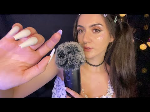 ASMR You WILL fall asleep to this 🌀 Inaudible Whispers, Mic Scratching, Trigger Words [30+ mins]