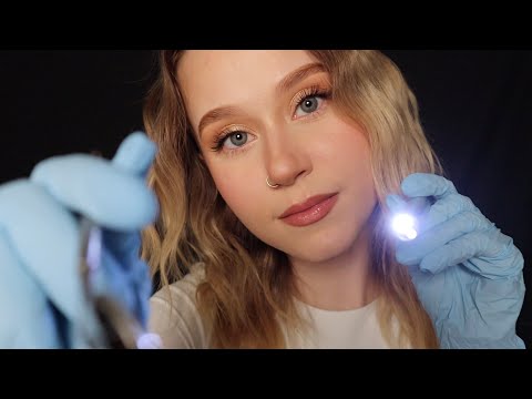 ASMR Relaxing Teeth Cleaning / Dentist Check-up