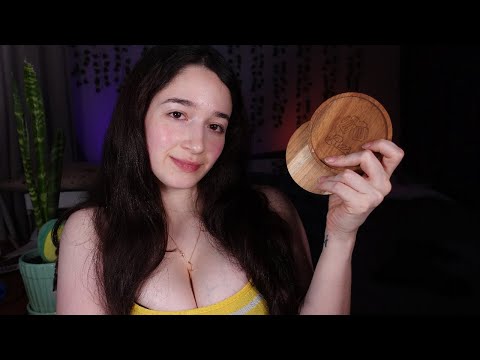 ASMR Wood Tapping & Scratching- natural nails (No Talking) Background  for Study/Sleep