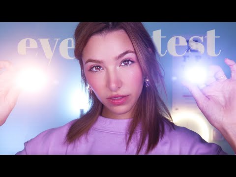 ASMR Testing Your Eyes! 👀 Can You See This?
