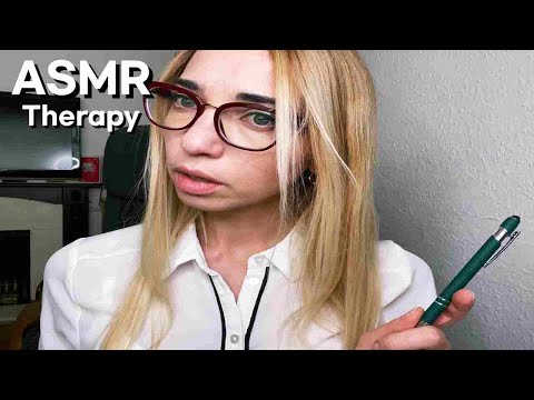 ASMR | Your First Therapy Appointment (asking you questions)