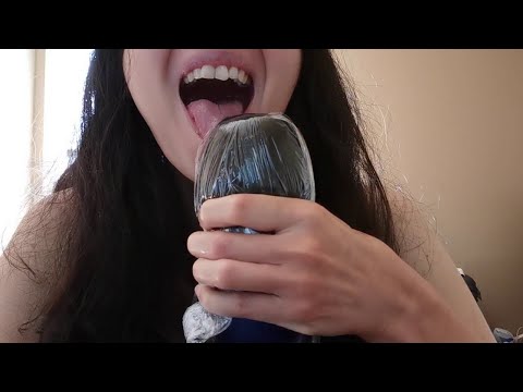 Intense Blue Yeti Mic Licking ASMR | Big and Long, Fast and Slow Licks for your Relaxation