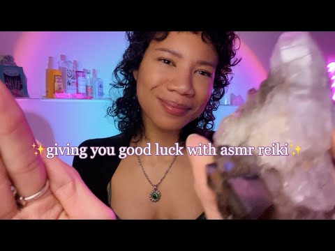 Plucking Away Bad Luck, Curses, and Hexes 🔮 ASMR Reiki to Invite In Good Fortune | Lucky Energy