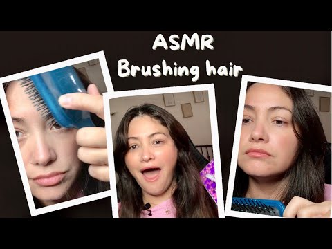 ASMR HAIR BRUSHING|ASMR WHISPER 🎙 #asmr #asmrbrushing #asmrwhisper #asmrbrush #asmrhairbrushing