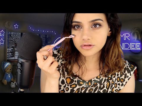 ASMR Chewing Gum While Doing My Halloween Makeup 🎃