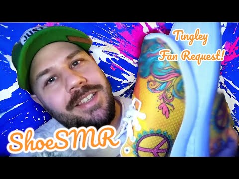 ShoeSMR - Shoe Tickling,Tapping and Scratching:)#shoes #asmr