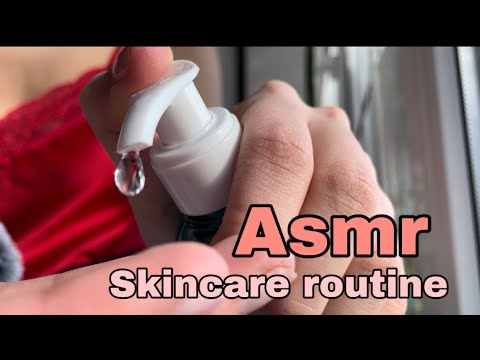ASMR - Your fast morning Skincare for 1 minute | layered sounds