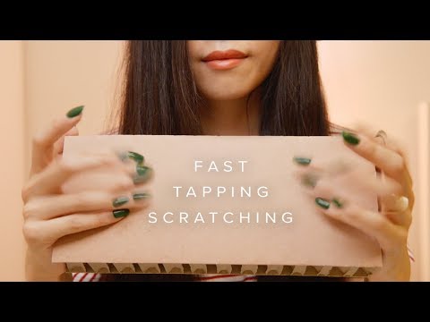 ASMR Fast Cardboard and Paper Sounds ( No Talking)