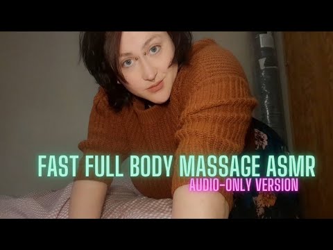 ASMR Fast and Aggressive Full Body Massage 💤 🖤