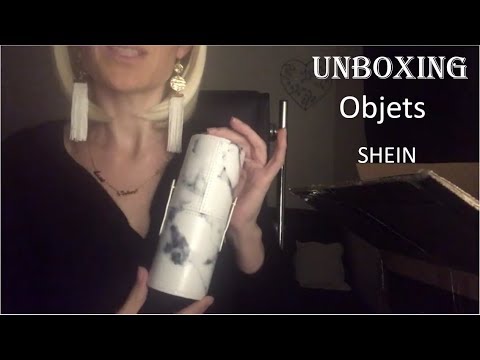 {ASMR} Unboxing objets surprises * indispensables beauté * Shein