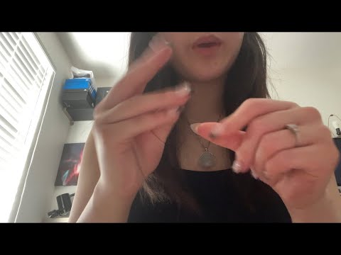 LOFI ASMR build up tapping, tapping around the camera, nail and hand sounds