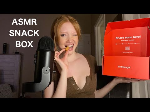 ASMR Snack Box Review | Mouth Sounds