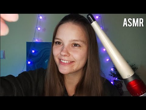ASMR Doing Your Hair Roleplay 💕 (Brushing & Curling)