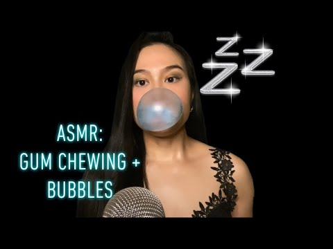 ASMR: Tingly Gum Chewing | Bubble Gum Blowing | Gum Snapping / Cracking | No Talking