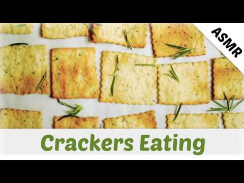 Multilayered ASMR Eating Crackers, Ear To Ear l Crunchy Sounds & Mouth Sounds