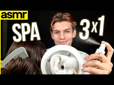 asmr spa para dormir - atención personal - asmr español relajante