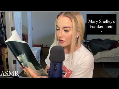 ASMR | semi unintelligibly reading Mary Shelley's Frankenstein