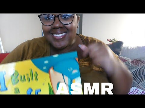 ASMR *Book page turning & tapping sounds | Janay D ASMR