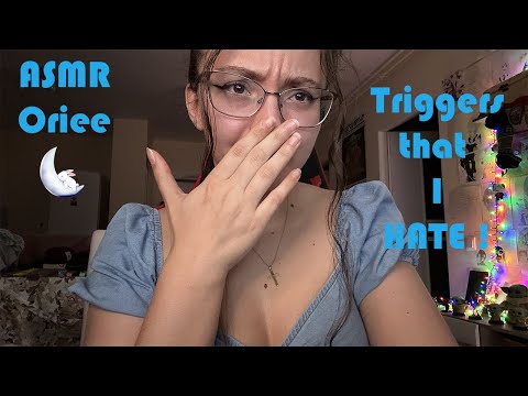 ASMR | Doing triggers that I HATE 🤢