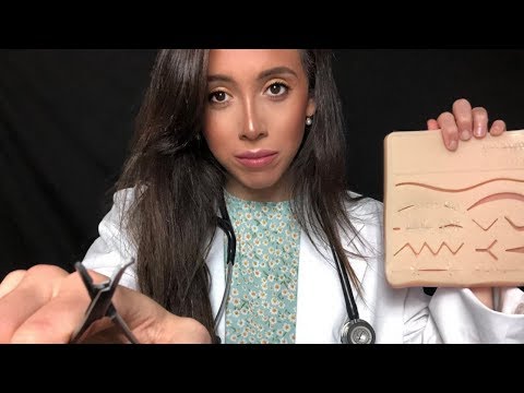 ☆ ASMR ☆ Emergency Room Doctor Stitches You
