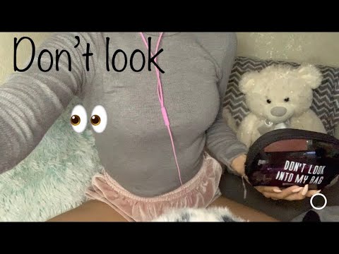 ASMR Don’t look in my bag 👀👛