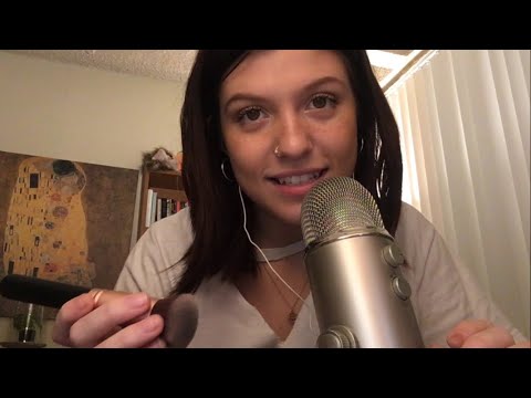 ASMR MOST POPULAR TRIGGER WORDS & MIC BRUSHING / TICKLE / STIPPLE  / COCONUT