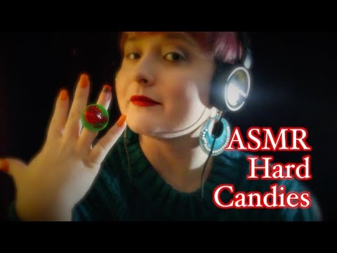 ASMR🍬 Hard Candies🍬Mouth Sounds & Crinkles🍭No Talking